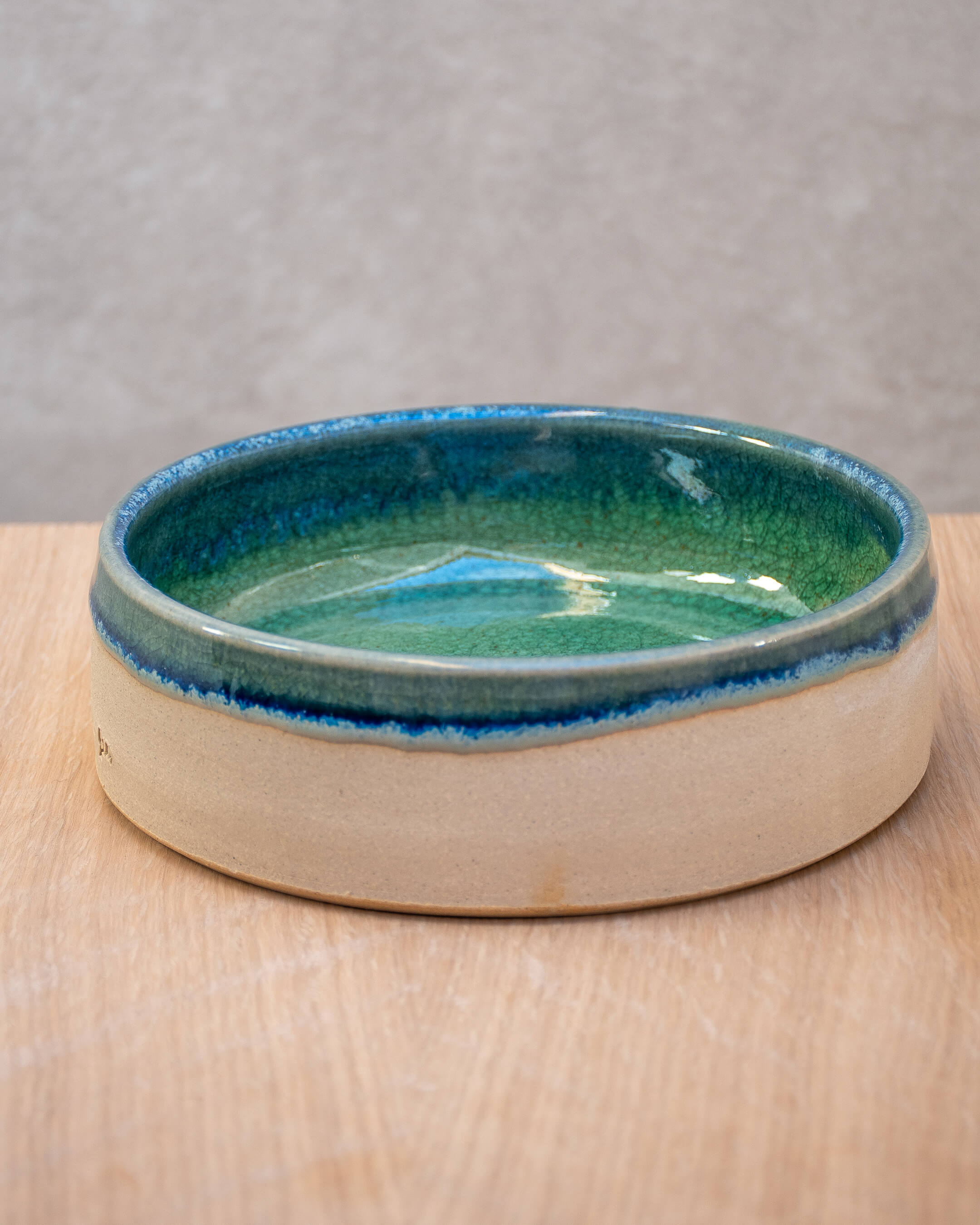 Cuan #1 - Hand Thrown Dog Bowl (17 x 5cm)