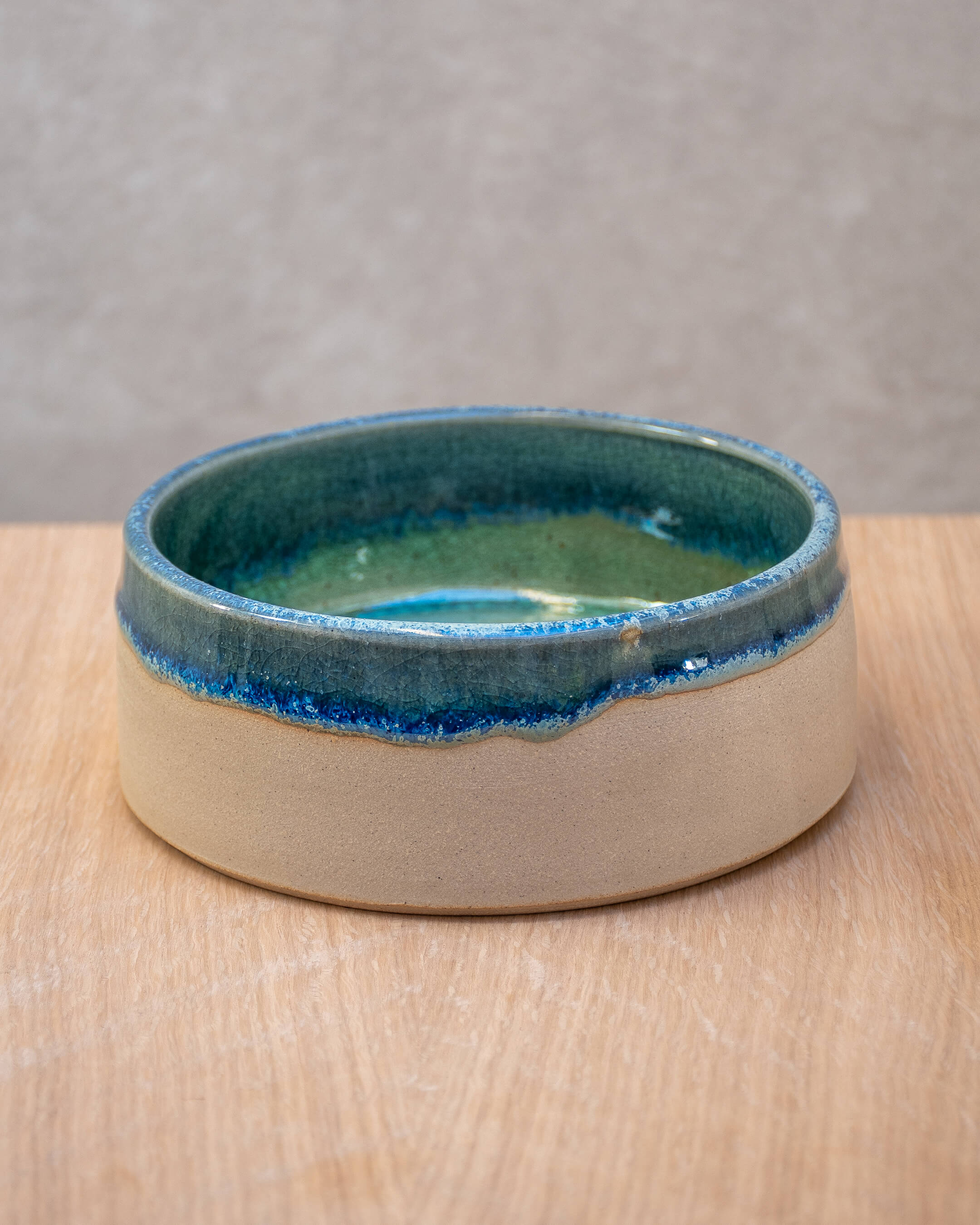 Cuan #2 - Hand Thrown Dog Bowl (14.5 x 5.5cm)