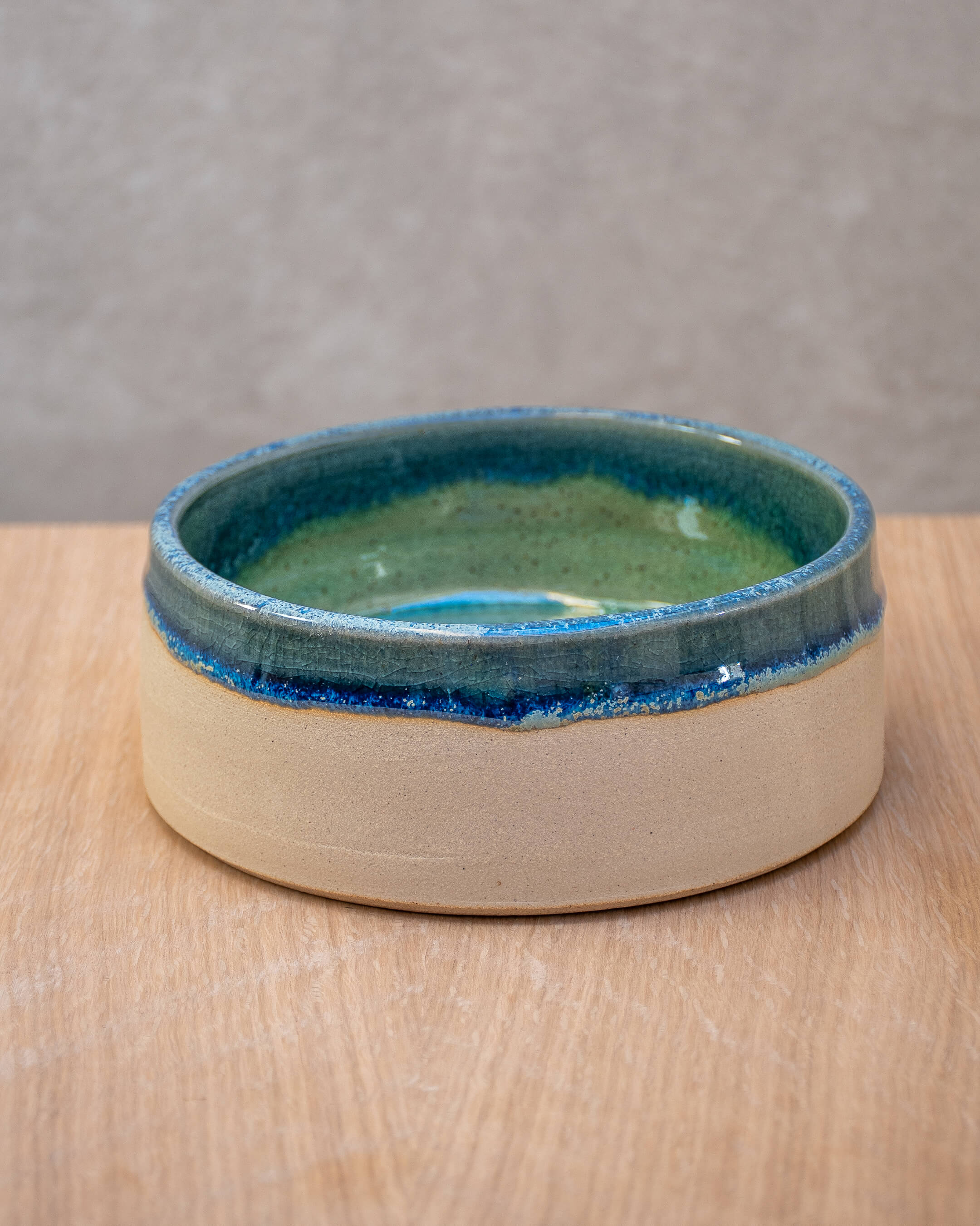 Cuan #2 - Hand Thrown Dog Bowl (14.5 x 5.5cm)