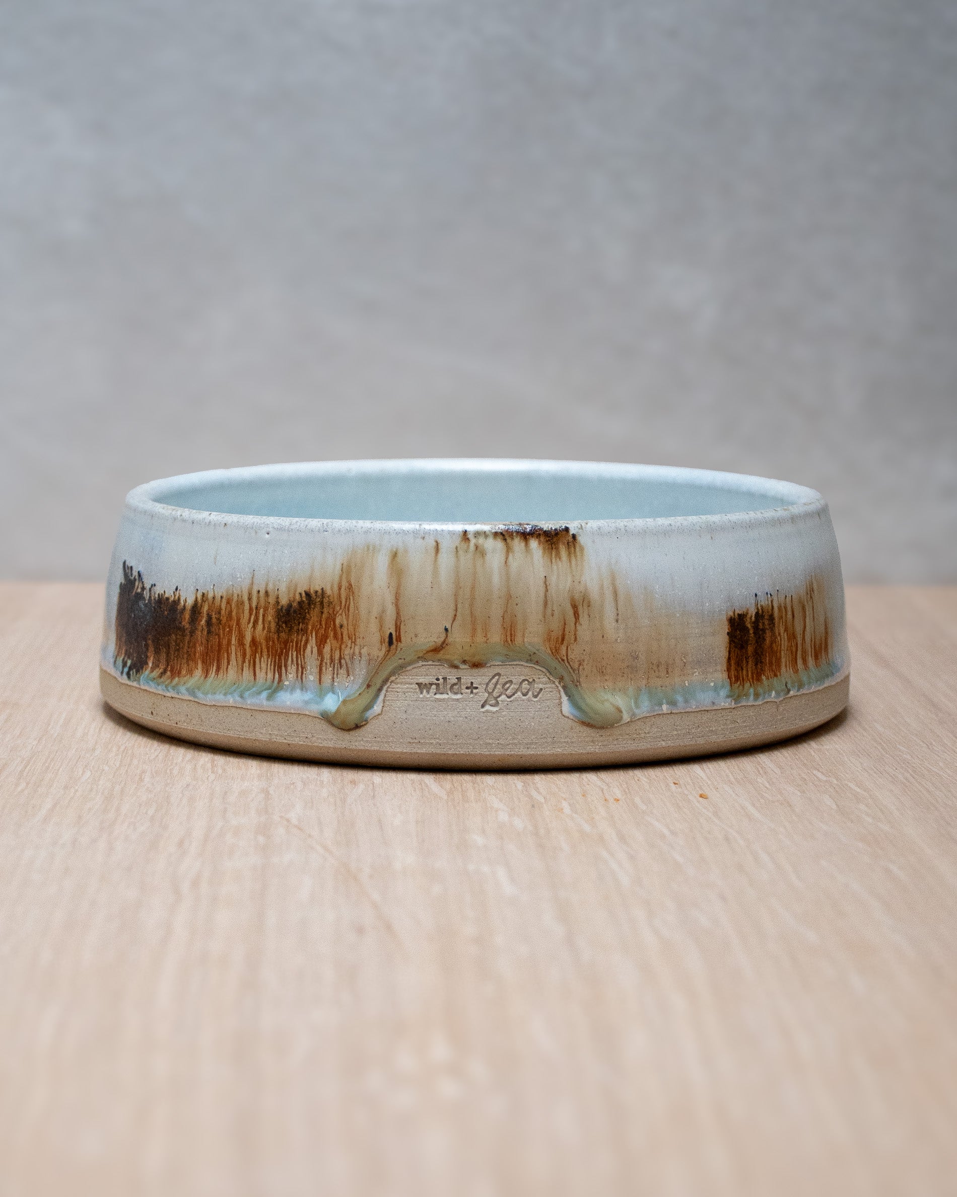 Snow Peak - Hand Thrown Dog Bowl #1 (15cm x 5cm)