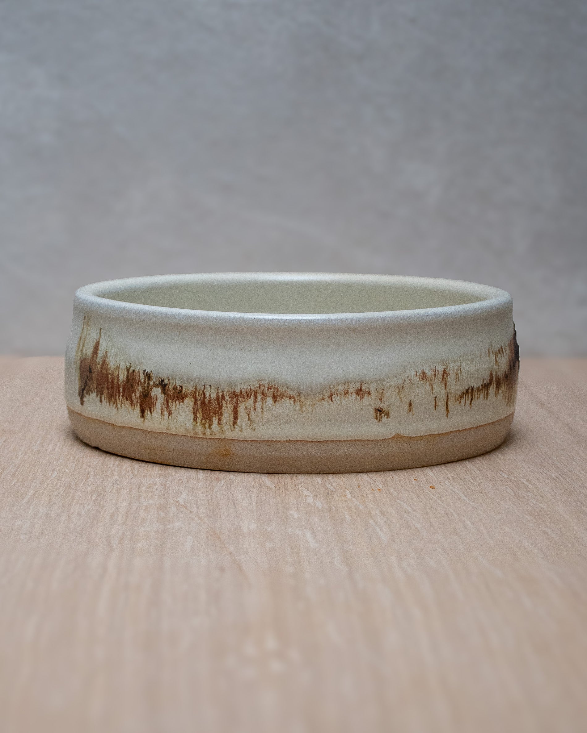 Snow Peak - Hand Thrown Dog Bowl #5 (15cm x 5cm)