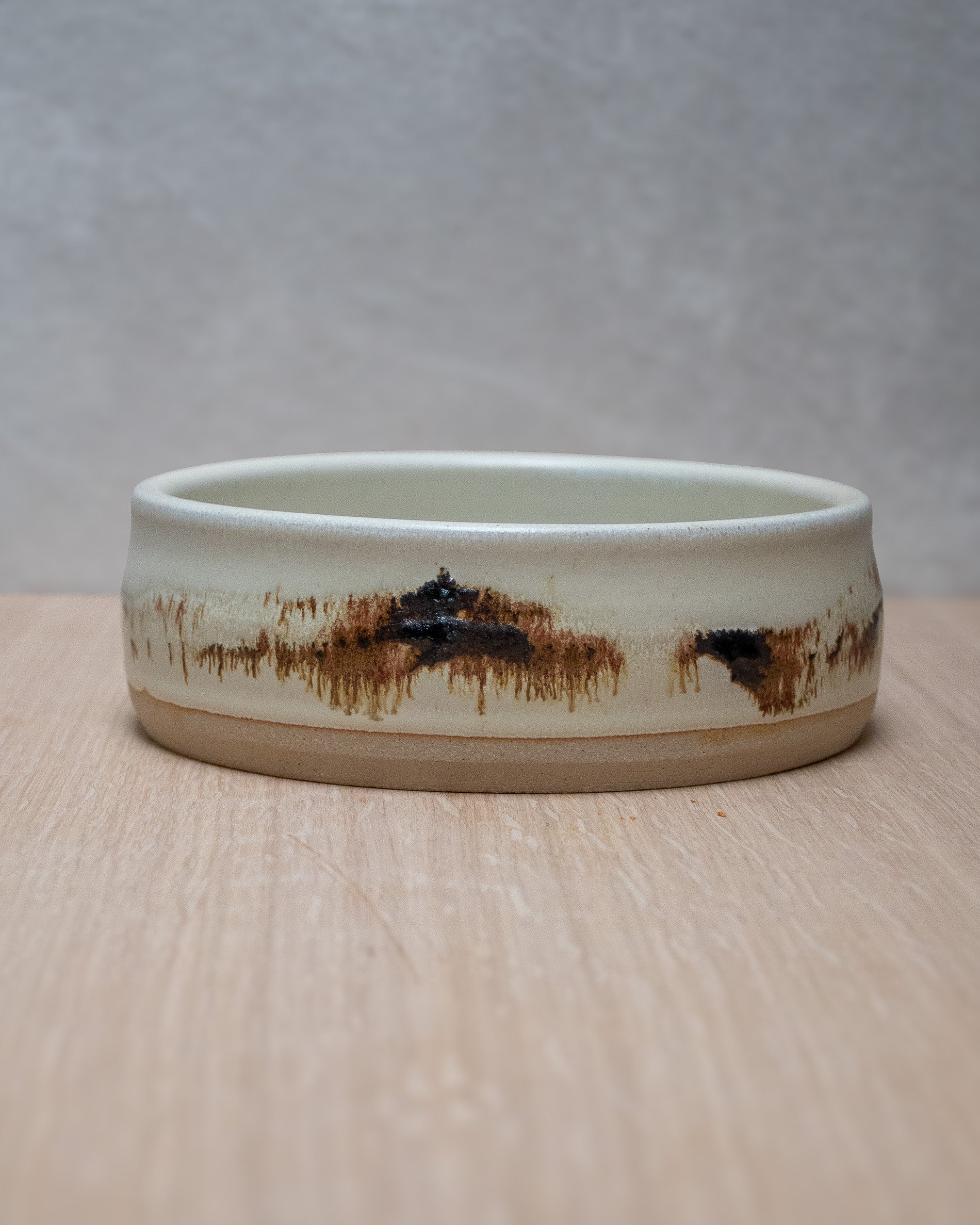 Snow Peak - Hand Thrown Dog Bowl #5 (15cm x 5cm)