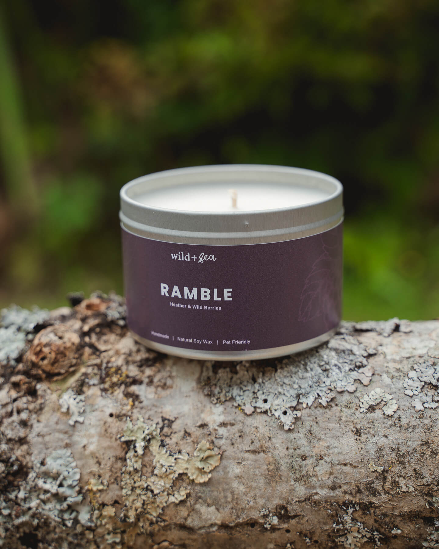 RAMBLE | Heather & Wild Berries | Soy Wax Pet Friendly Candle