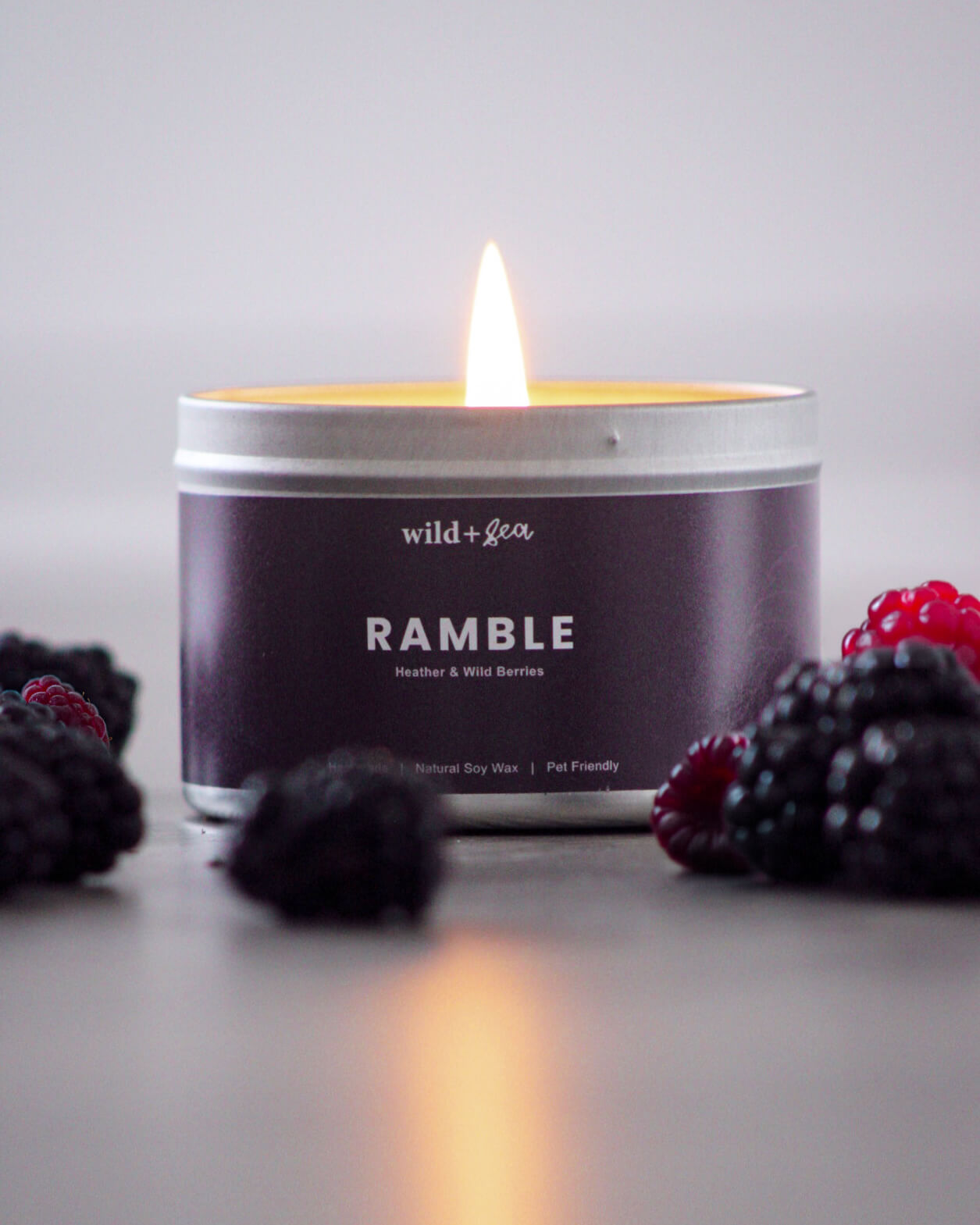 RAMBLE | Heather & Wild Berries | Soy Wax Pet Friendly Candle