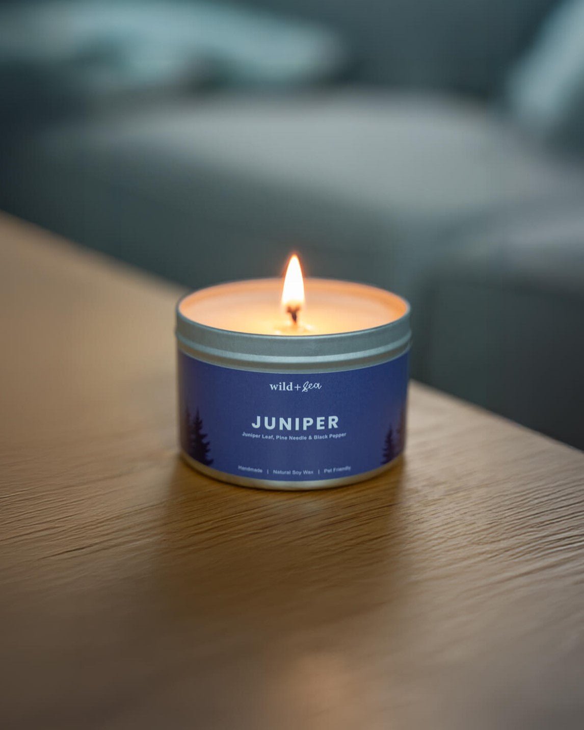 JUNIPER | Juniper Leaf, Pine & Black Pepper | Soy Wax Pet Friendly Candle