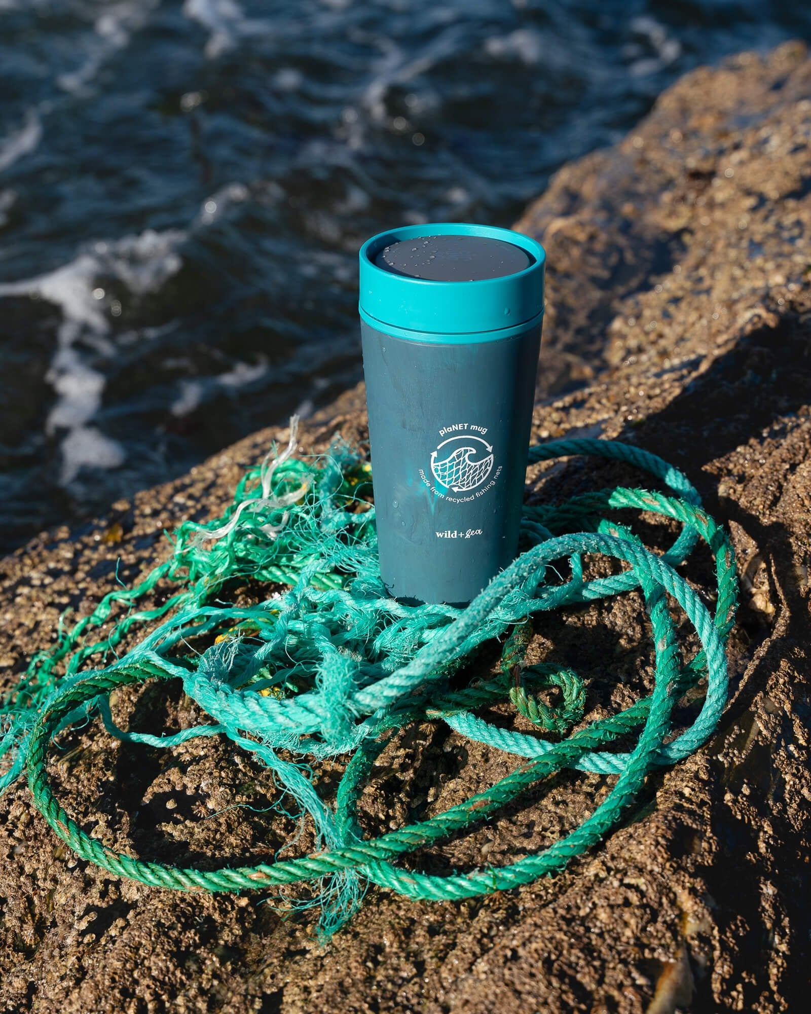 plaNET Recycled Ocean Plastic Travel Mug